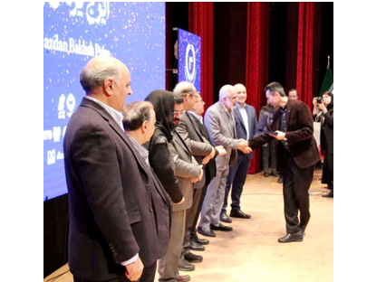 Holding the Ceremony of Awarding the First Technological Award of Iraj Yazdan Bakhsh at Ferdowsi University of Mashhad