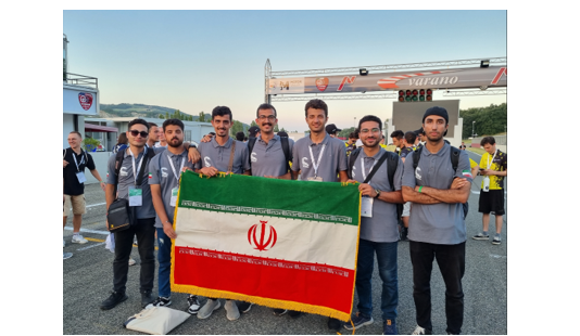 The Success of Students of Ferdowsi University of Mashhad in the International Italian Student Formula Car Competition