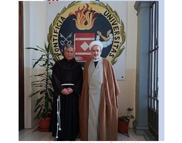 Meeting of the representative of the President of Ferdowsi University of Mashhad with the president of the Vatican Academy of ...