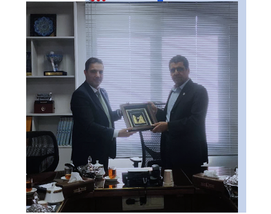 Meeting and discussion between the Consul General of Iraq and the President of Ferdowsi University of Mashhad