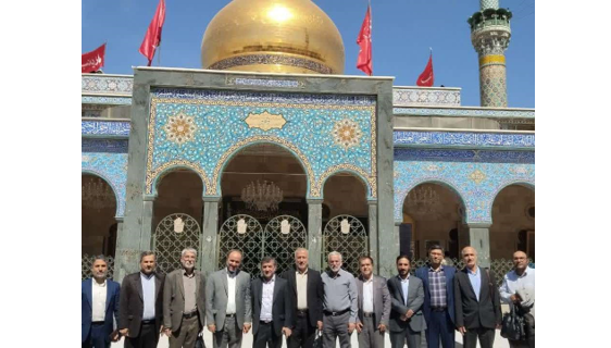 The Presence of the President of Ferdowsi University of Mashhad along with a Delegation from the Ministry of Science, Research and Technology in Syria
